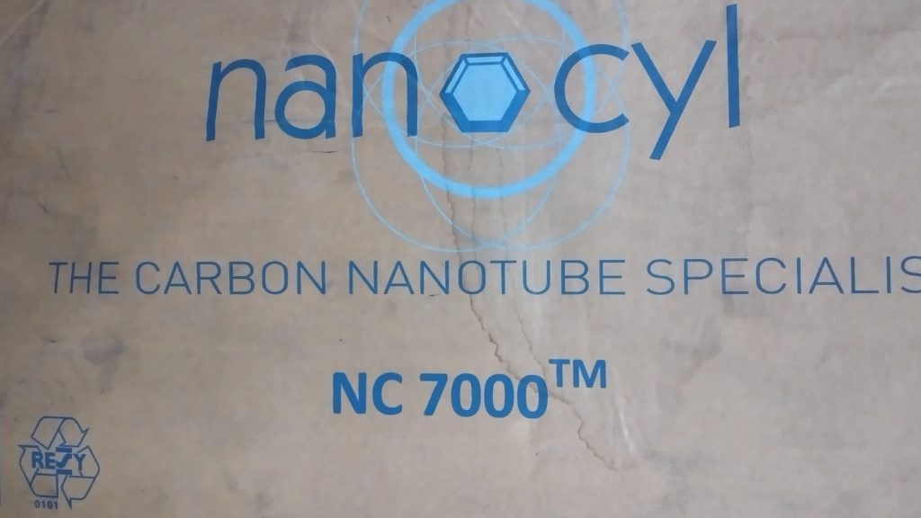 فروش نانولوله کربنی چند دیواره Nanocyl7000